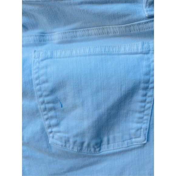 Eileen Fisher pants color white stretch denim new without tag in excellent condi - Picture 6 of 10